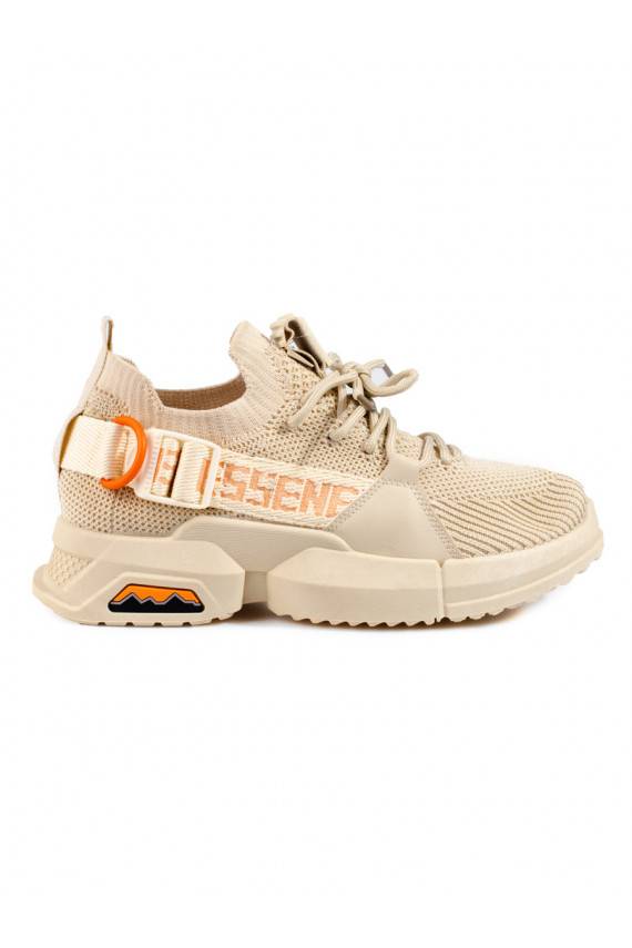 smėlio spalvos  Sneakers modelio batai Shelovet
