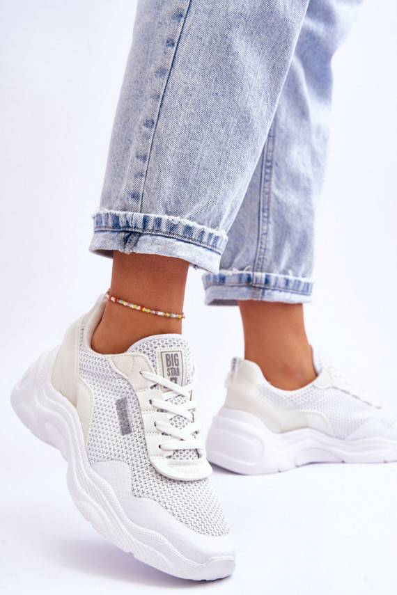    sportiniai bateliai Memory Foam System Big Star LL274A064 baltos spalvos