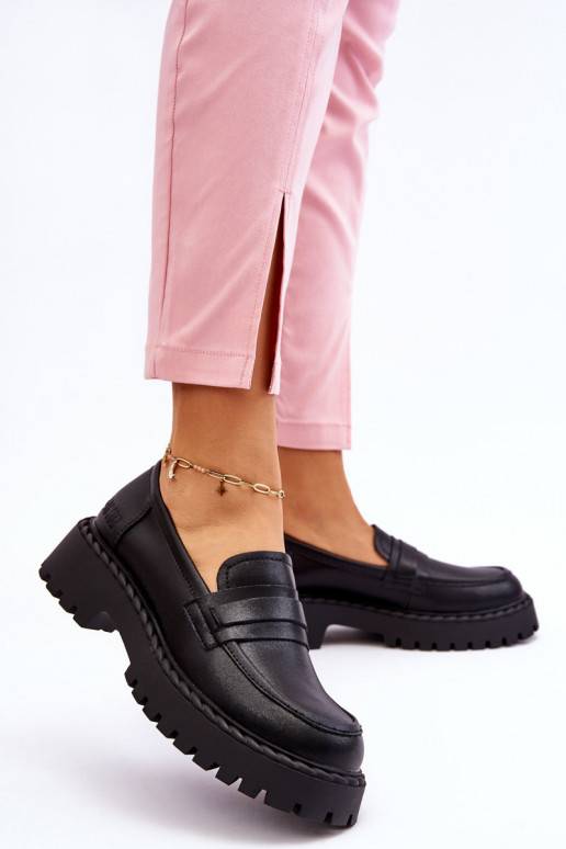   Mokasinai batai   Big Star LL274458 juodos spalvos