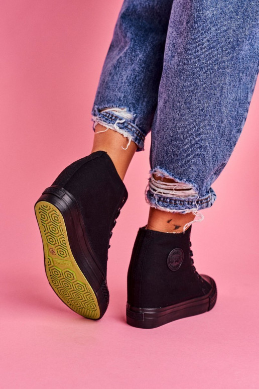 Sneakers modelio batai   Big Star juodos spalvos FF274A191 Sneakers modelio batai   Big Star juodos spalvos FF274A191