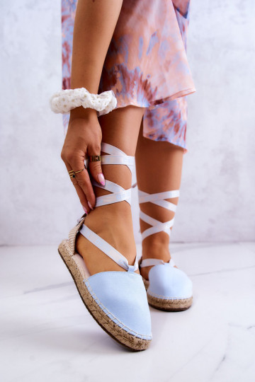 Suvarstomos espadrilės Big Star JJ274863 mėlynos spalvos