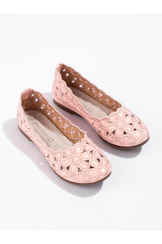 Vaikiški balerinki  rožinės spalvos Potocki