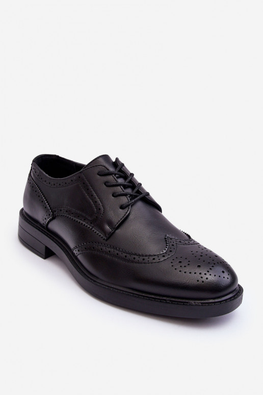  Elegantiško stiliaus   batai juodos spalvos Gustavo