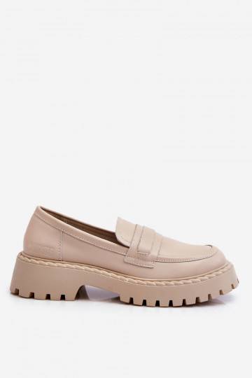 Mokasinai smėlio spalvos Big Star 2