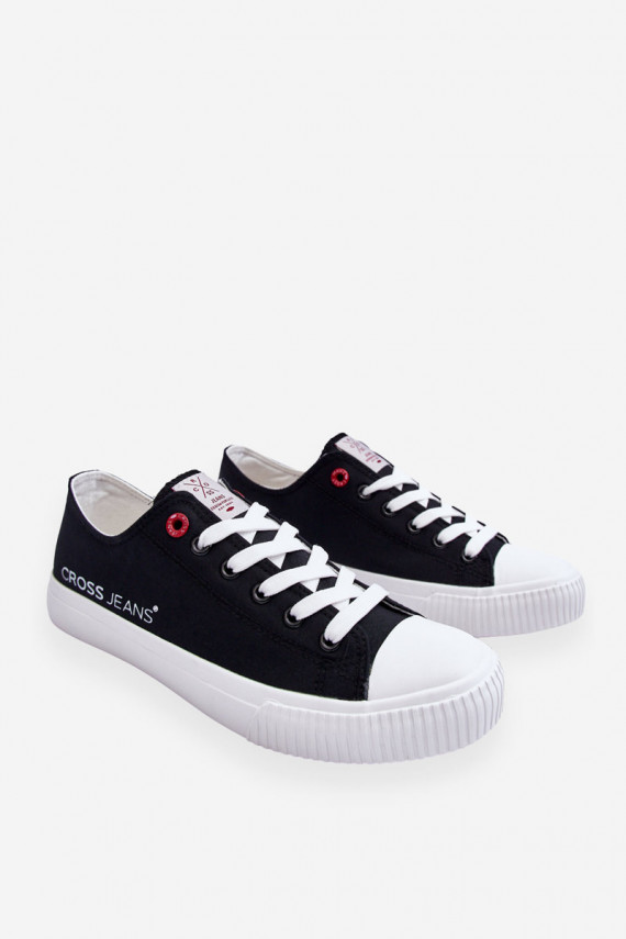  laisvalaikio batai Cross Jeans LL1R4023 juodos spalvos