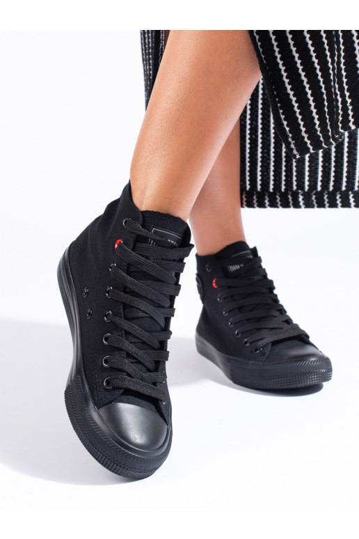  Moteriški batai  juodos spalvos BIG STAR T274033
