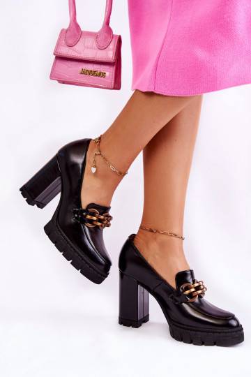 Bateliai su platforma I   Shoes 3197 juodos spalvos 2