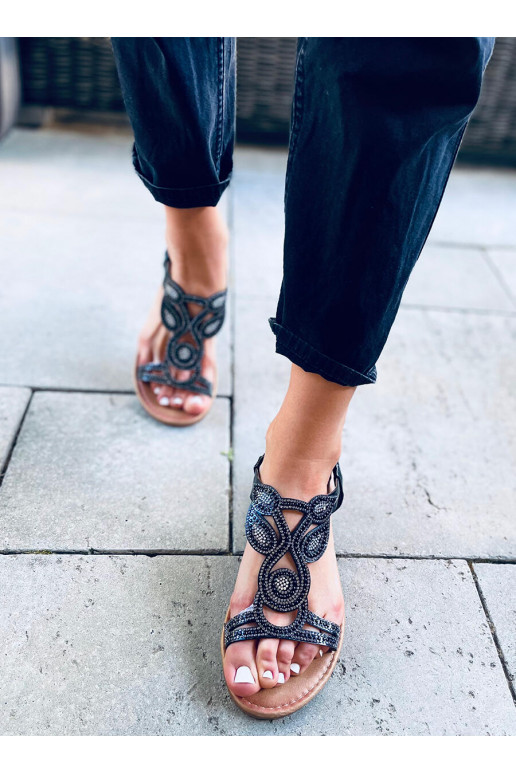 Moteriški sandalai/basutės MARION BLACK