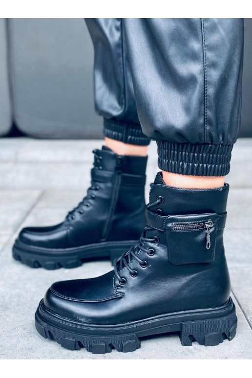 Auliniai batai su kišene TRYMO BLACK