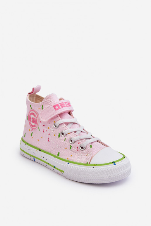 Vaikiški  laisvalaikio batai Big Star LL374051 rožinės spalvos