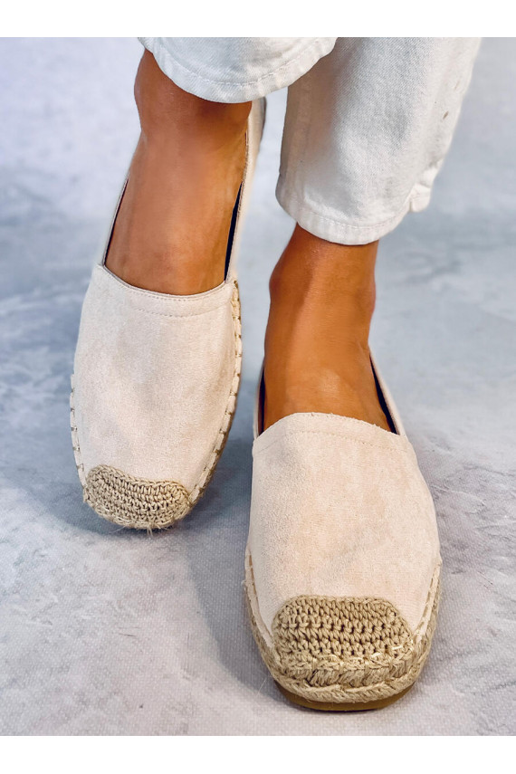 Moteriškos espadrilės ZAHN BEIGE