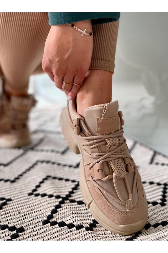 Sportinio stiliaus batai ZENY chaki spalvos