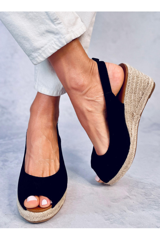 espadrilės open toe  NEVIL BLACK