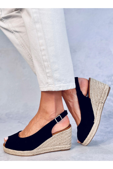 espadrilės open toe  NEVIL BLACK 2