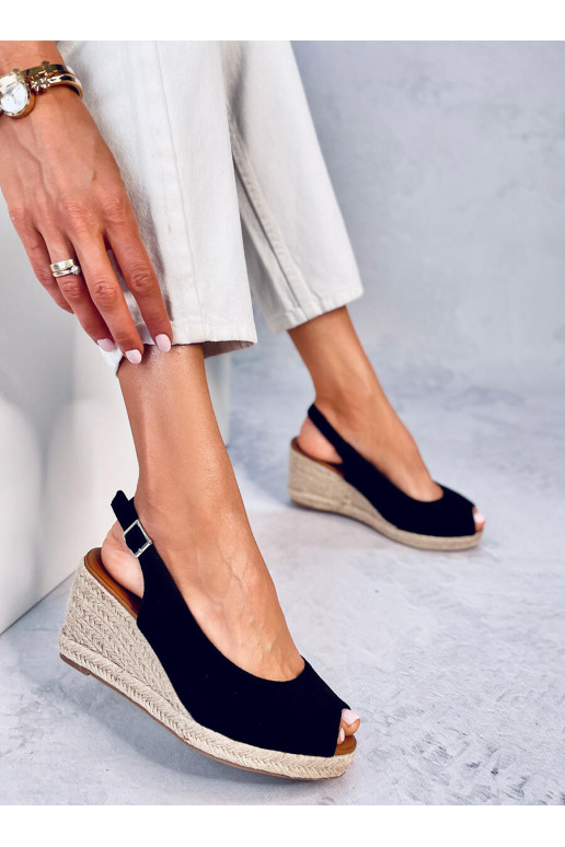 espadrilės open toe  NEVIL BLACK espadrilės open toe  NEVIL BLACK