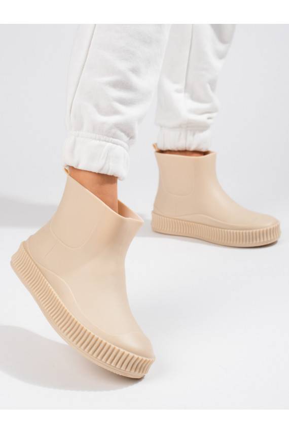 guminiai batai smėlio spalvos Shelovet