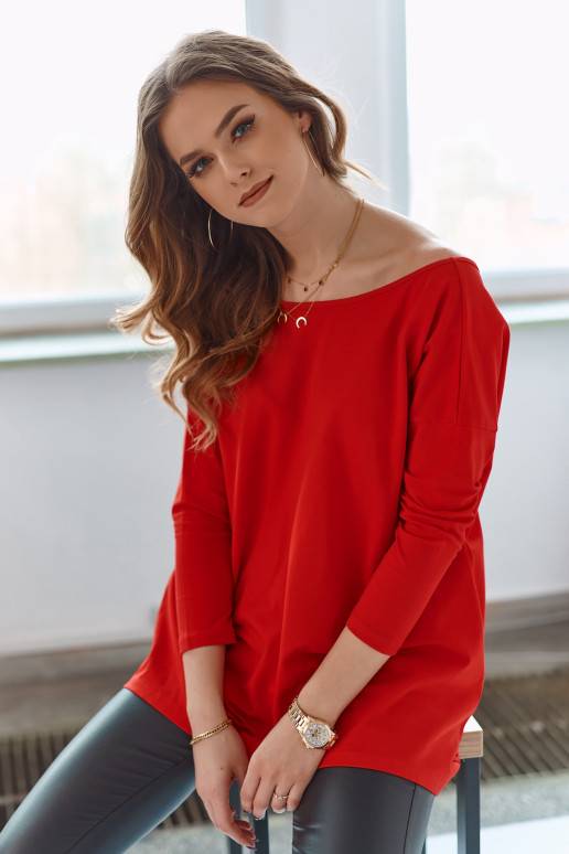 Palaidinė  raudonos spalvos 2611