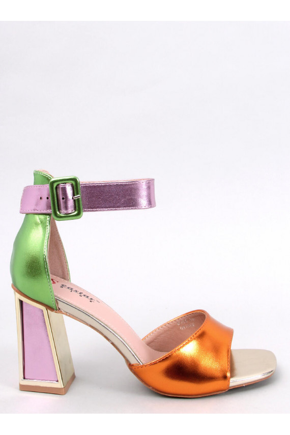 sandalai su kulnu MARSHMELLO ORANGE