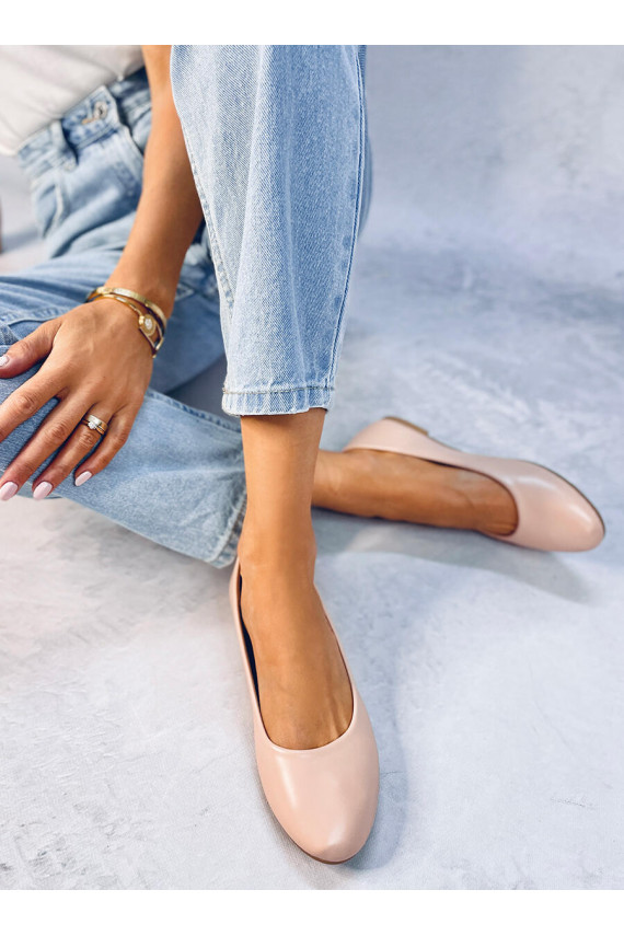 Balerinos su odiniu vidpadžiu TOVA BEIGE