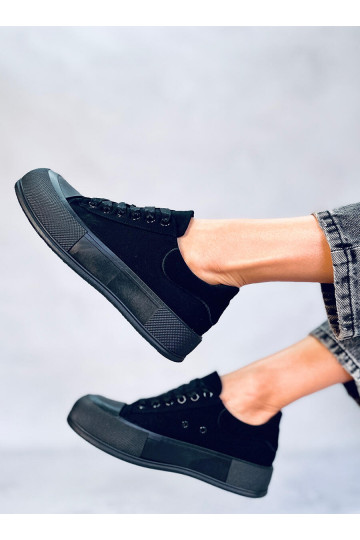 laisvalaikio batai su masyviu kulnu TAKAO ALLBLACK 2