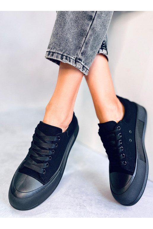 laisvalaikio batai su masyviu kulnu TAKAO ALLBLACK