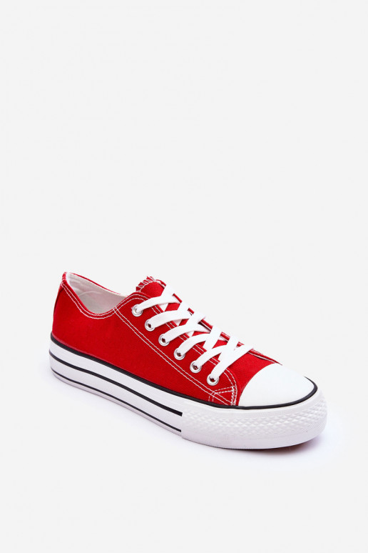 laisvalaikio batai Klasikinio modelio  su platforma raudonos spalvos Jazlyn