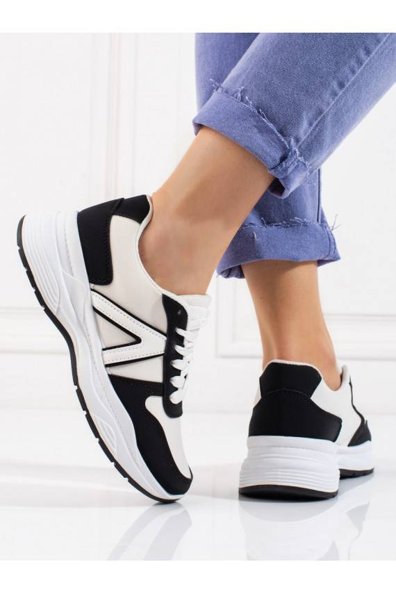 smėlio spalvos-baltos spalvos sportiniai batai  Shelovet