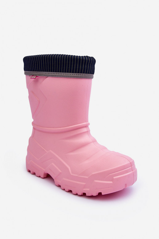 Vaikiški Guminiai batai pašiltinti Befado 162Y307 rožinės spalvos