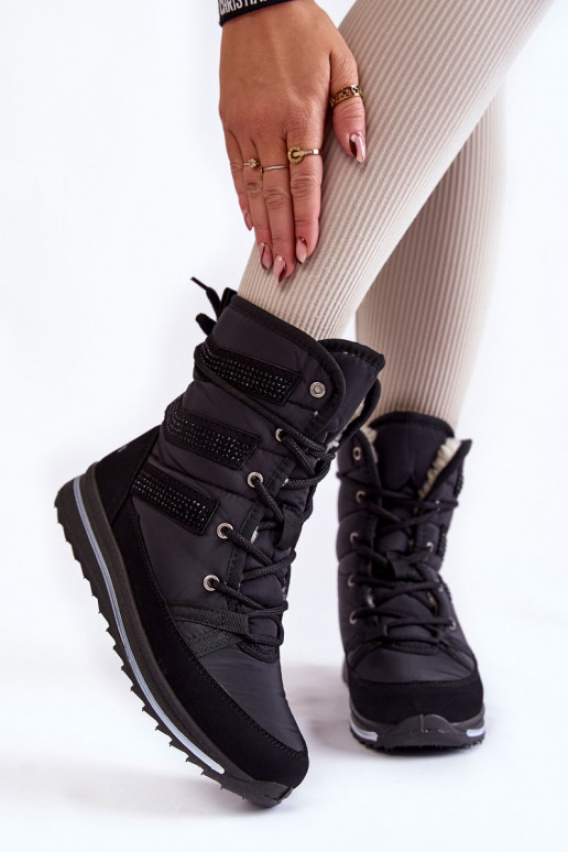   sniego batai su raišteliais Progress PROGJ-22-134 juodos spalvos