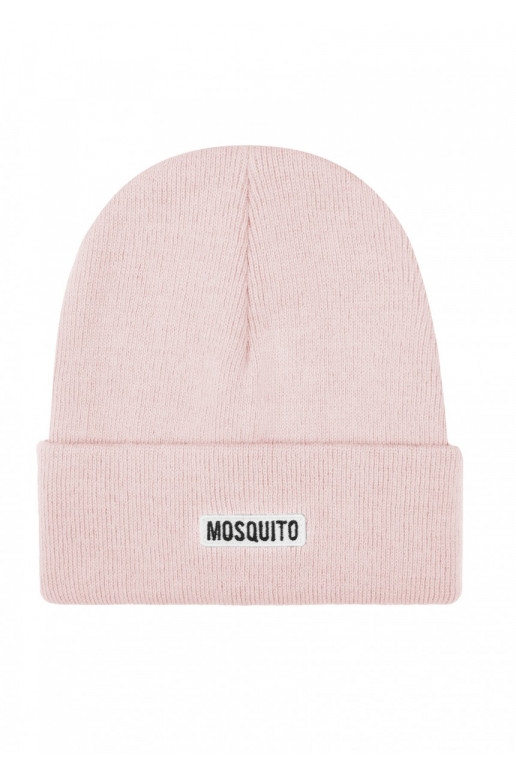 Buff - švelnios rožinės spalvos  beanie stiliaus kepurė