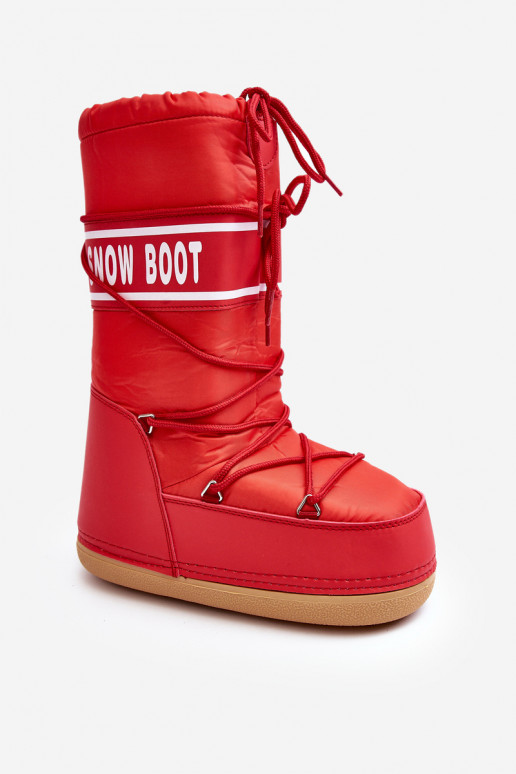    sniego batai raudonos spalvos Venila