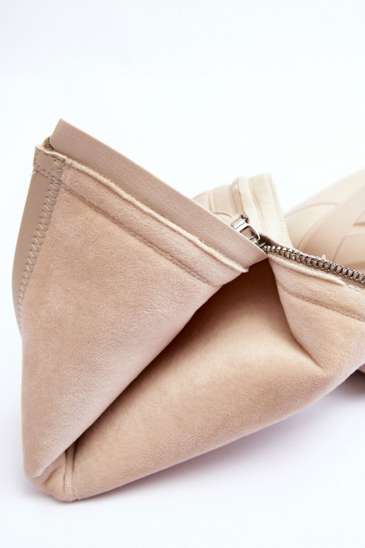   ilgaauliai batai su platforma su užtrauktukais smėlio spalvos Ringo