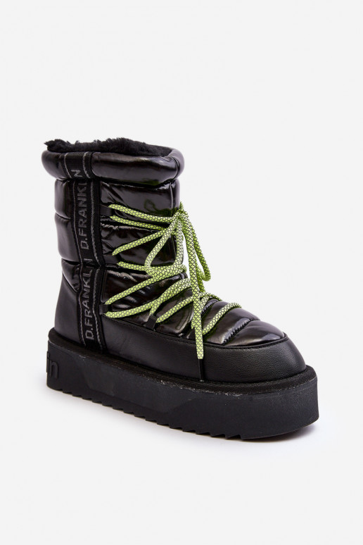 sniego batai     D.Franklin DFSH371007 juodos spalvos