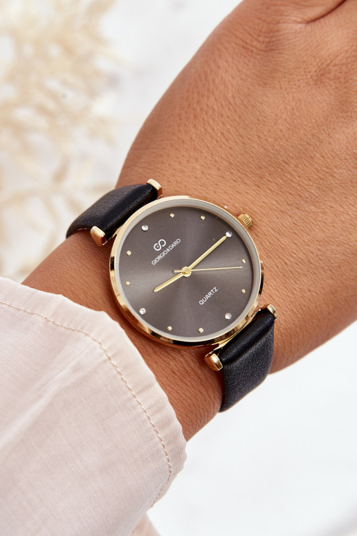 Moteriškas laikrodis  Giorgio&Dario GDM230411 juodos spalvos