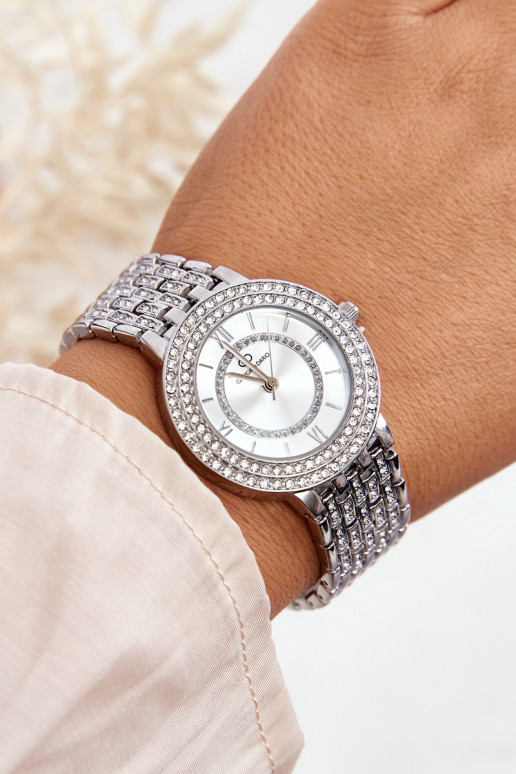 Moteriškas laikrodis  Giorgio&Dario GDM1556 sidabro spalvos