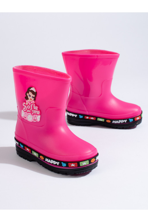 Guminiai batai  rožinės spalvos  Shelovet