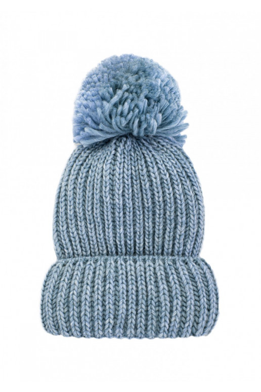 Naluu - žieminė šilta mėlynos spalvos kepurė