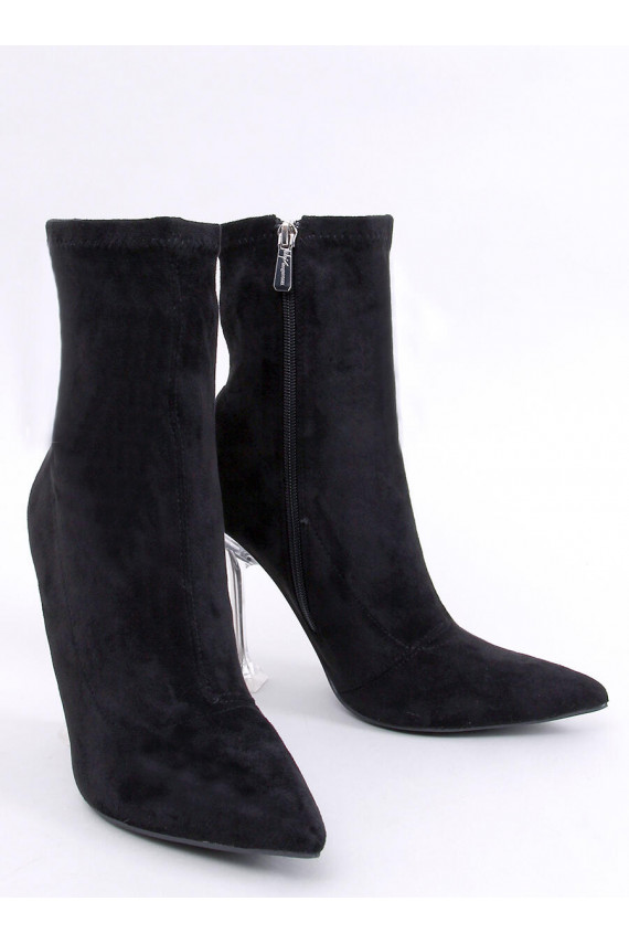 Aulinukai na przezroczystej szpilce MERRISA BLACK