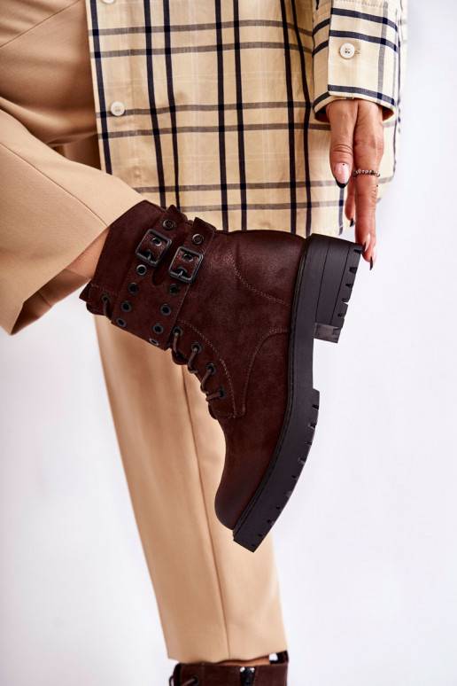   iš zomšos pašiltinti Aulinukai rudos spalvos Silvor