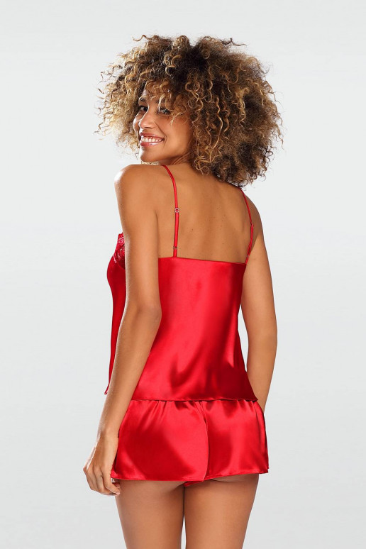 Seksualus pižamos komplektas raudonos...