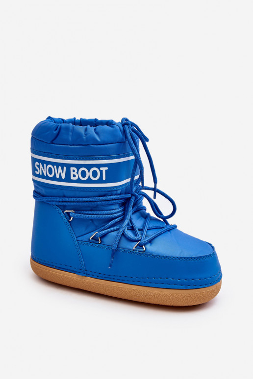  Suvarstomi žieminiai batai mėlynos spalvos Soia