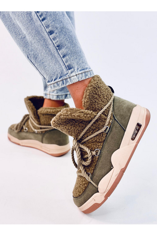 sniego batai Sneakers modelio batai su pašiltinimu REMAL GREEN