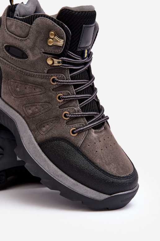 žygio batai batai  pilkos spalvos Fontanoe