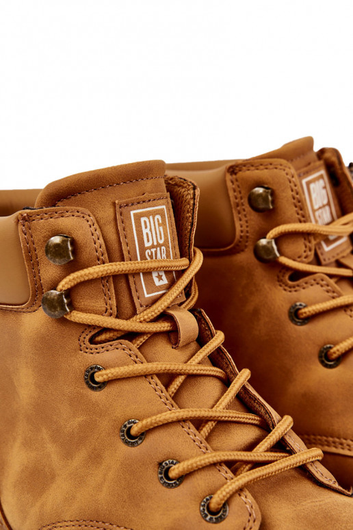  Aulinukai batai Memory Foam Big Star KK174207 Camel