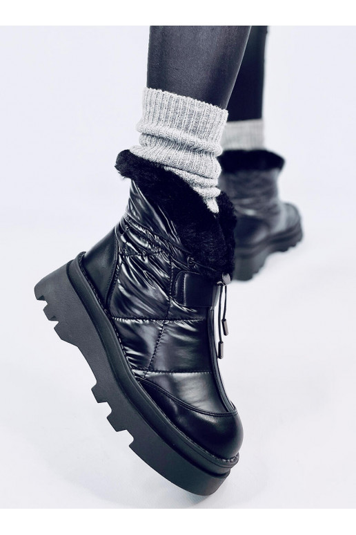 sniego batai su kailiuku TAVARIS BLACK
