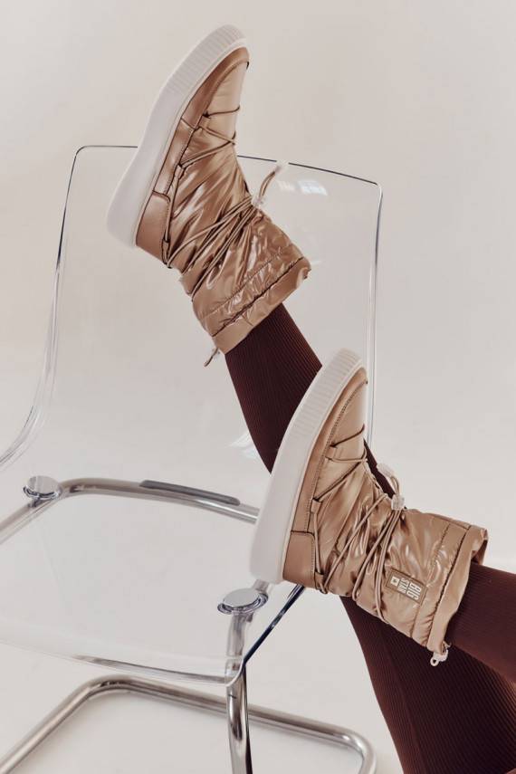   pašiltinti sniego batai Big Star KK274194 smėlio spalvos