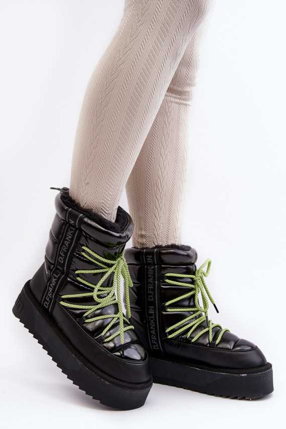 sniego batai     D.Franklin DFSH371007 juodos spalvos