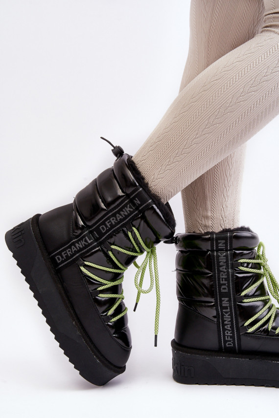 sniego batai     D.Franklin DFSH371007 juodos spalvos