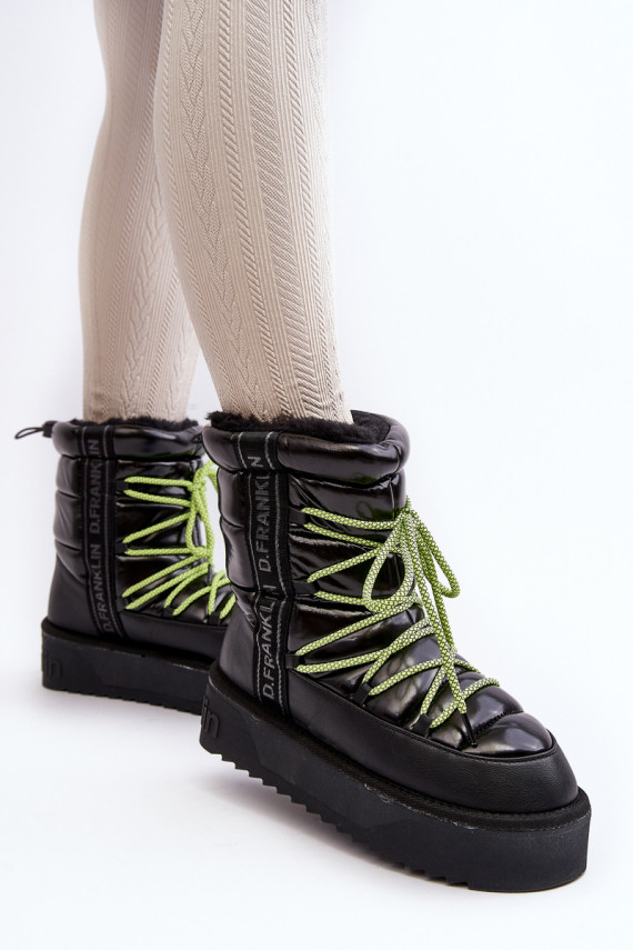 sniego batai     D.Franklin DFSH371007 juodos spalvos