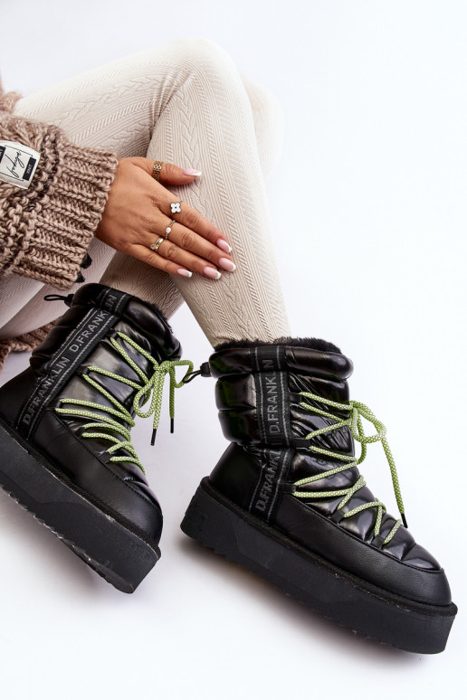 sniego batai     D.Franklin DFSH371007 juodos spalvos